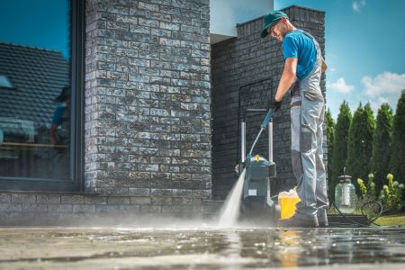 Residential pressure washing